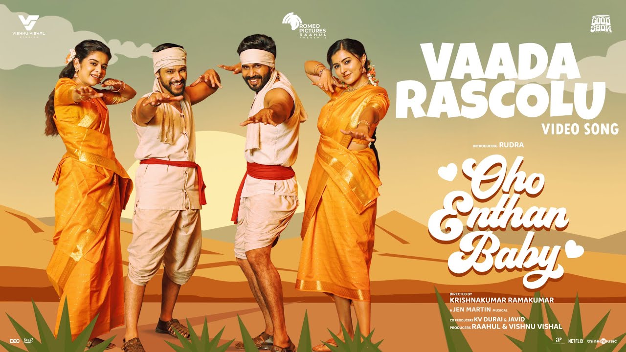Vaada Rascolu Song Lyrics | Oho Enthan Baby Tamil | Anthony Daasan