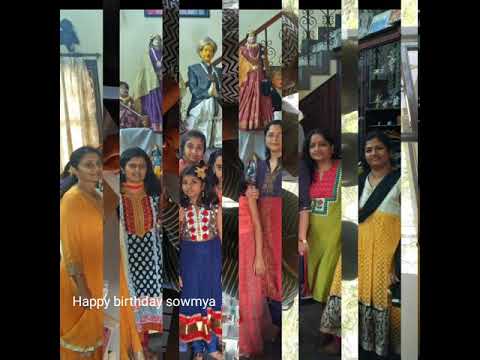Happy birthday sowmya