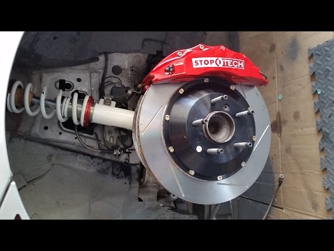 Stoptech Front BBK Install DIY - BMW E90 335i