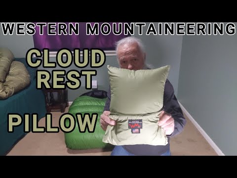 Western Mountaineering Cloudrest Pillow Review