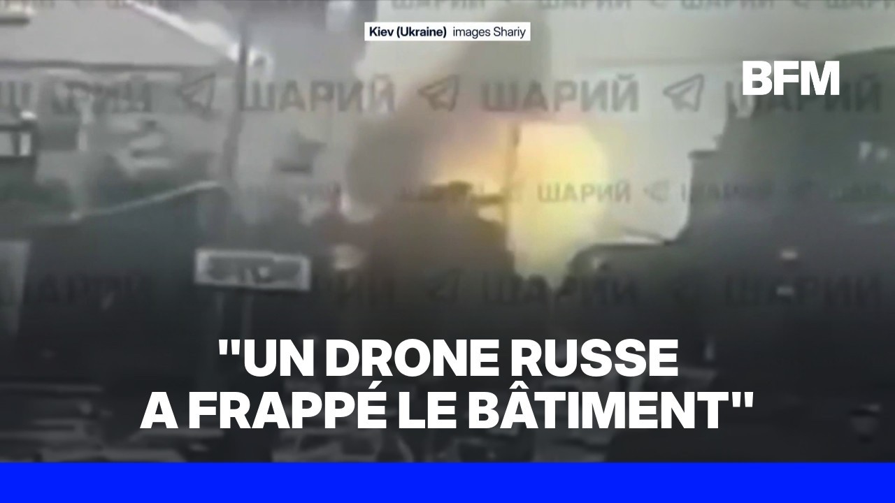 Ukraine: le siège des services de sécurité touché par une frappe russe dans le centre de Kiev