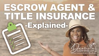 Title Company Does WHAT? | Escrow Agent | Title Insurance | Closing Process Explained...
