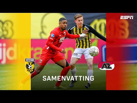 Vitesse en AZ strijden om de derde plek ⚔️ | Samenvatting Vitesse - AZ | Eredivisie