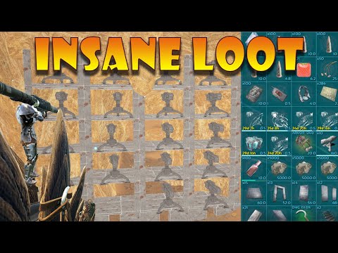 Day 2 SOLO Raiding an Insane Desert Cave | Ark pvp