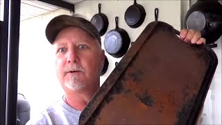 Rusty Cast Iron Griddle? Make it Better Than Brand New