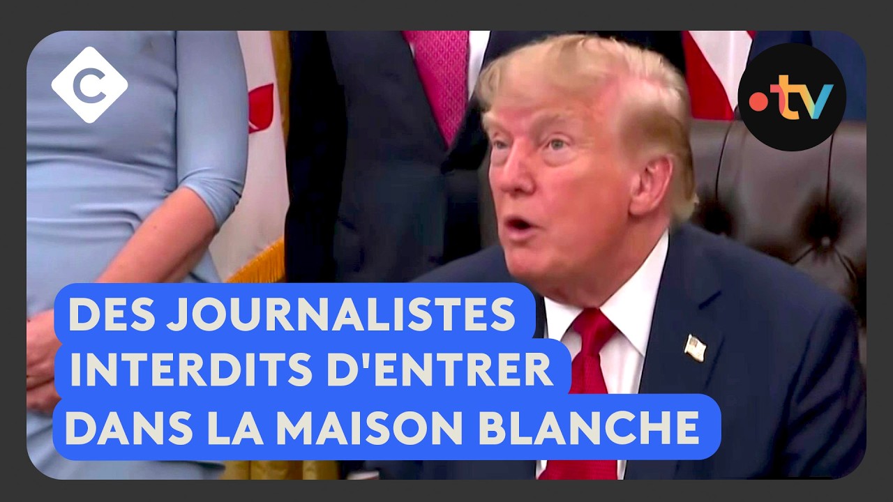 Bras de fer entre Trump et les médias américains - Le 5/5 de Lorrain Sénéchal
