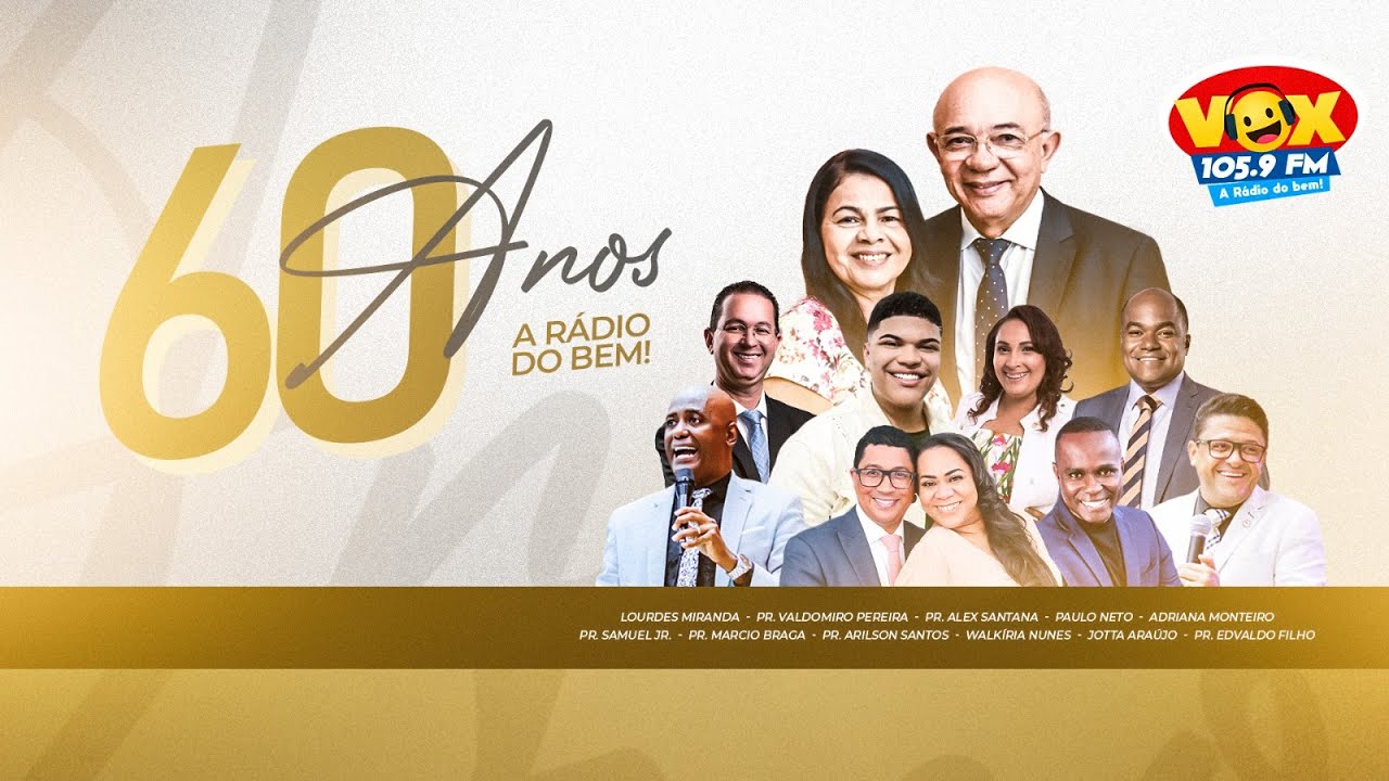 60 Anos da Rádio Vox FM 105,9