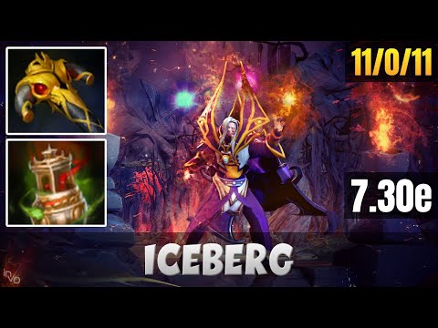 Iceberg | Invoker | Dota 2 Pro Gameplay - Patche 7.30e