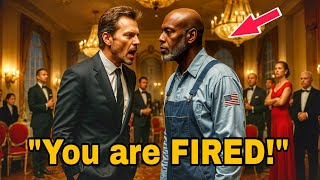 CEO Fires Black Janitor, But is Speechless When He Finds Out His True Identity