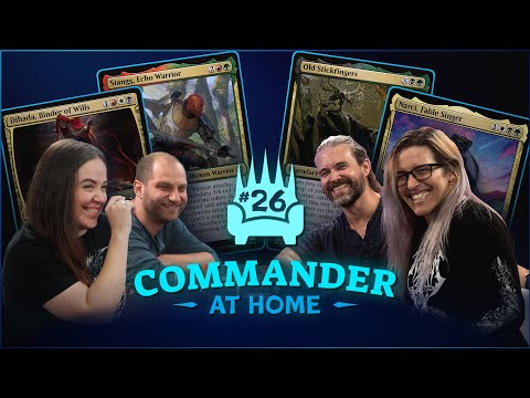 Commander at Home #26 - Old Stickfingers vs Narci vs Dihada vs Stangg with Rachel Weeks and AD