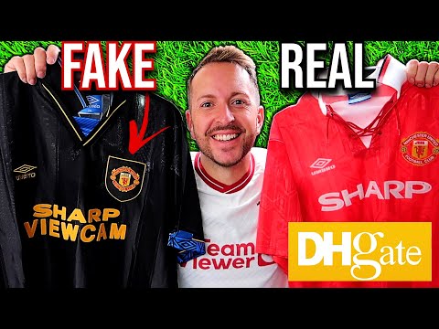 I Bought a Manchester United 93/94 Away Shirt off DH GATE for £15...