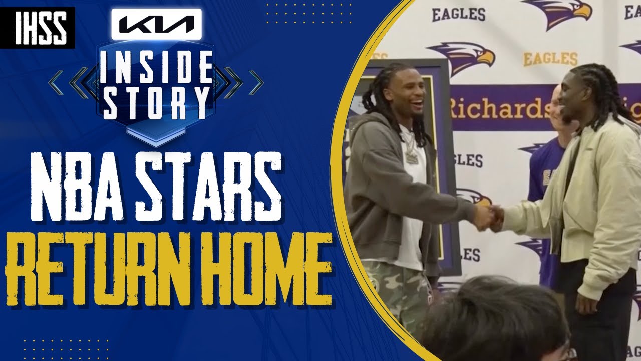 NBA Brothers Keaton and Cason Wallace Have Jerseys Retired at Richardson High