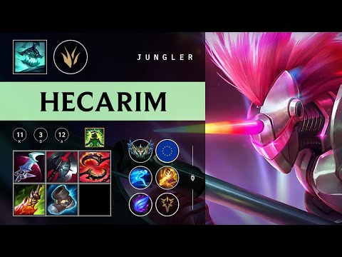 Hecarim Jungle vs Rammus - EUW Challenger Patch 26.01