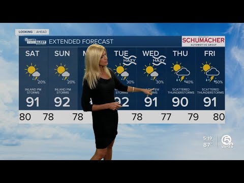 First Alert Weather Forecast for Afternoon of Friday, July,29, 2022