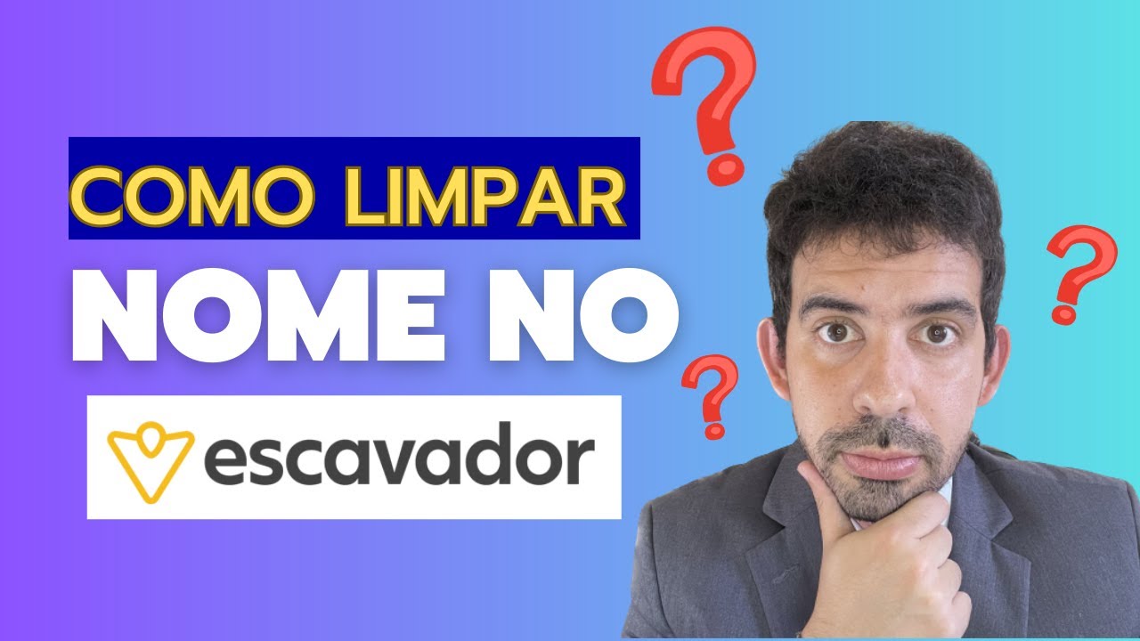 ✅ COMO REMOVER PROCESSO COM MEU NOME DO SITE ESCAVADOR? Passo a Passo | 2024