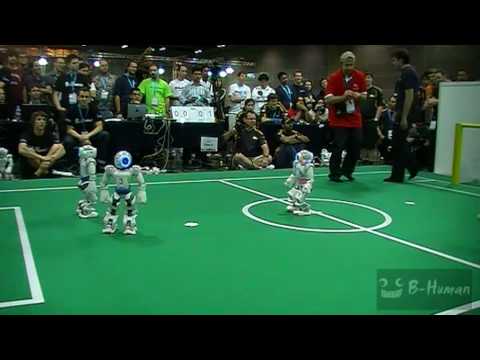 B-Human - rUNSWift (RoboCup 2010, SPL, Final) - First Half - Part I