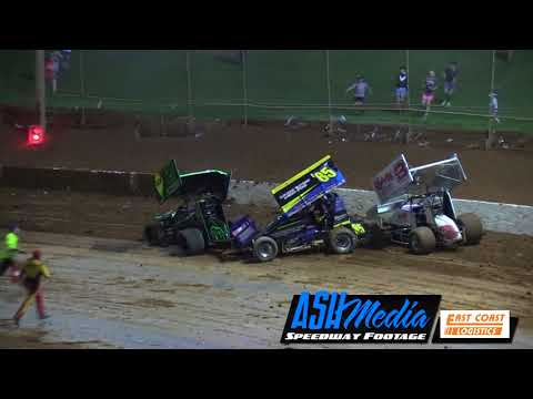 Sprintcars: Noddy Redacliffe Rollover - Archerfield Speedway