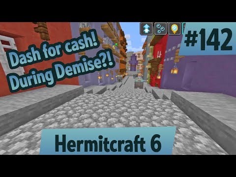 Dash for Cash jackpot attempt! During Demise?! — Hermitcraft 6 ep 142