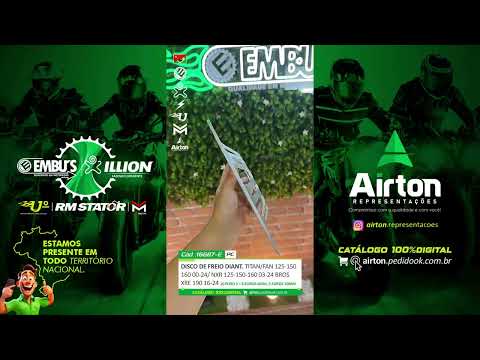 DISCO DE FREIO DIANT. TITAN/FAN 125-150-160 00-24/NXR 125-150-160 03-24 BROS/XRE 190 16-24 (10 FUROS = 5-FUROS 6mm, 5-FU
