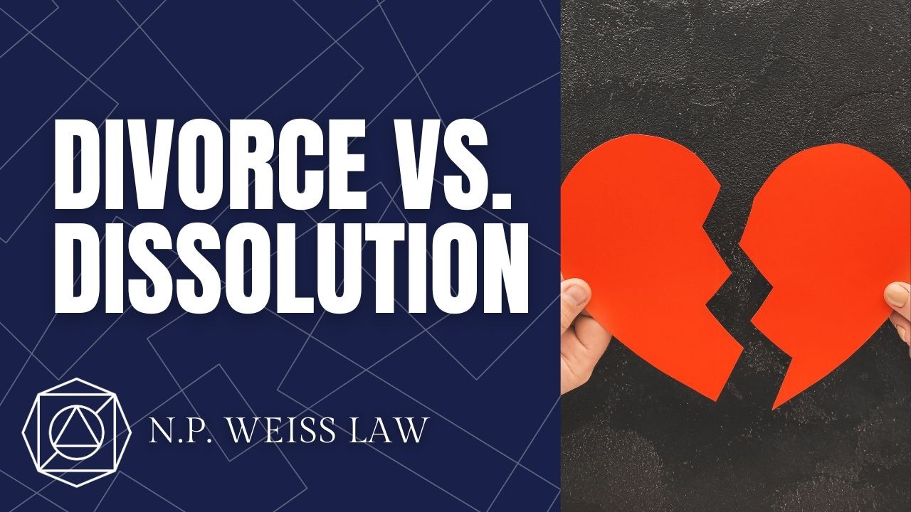 Divorce vs. Dissolution in Ohio: Key Differences Explained