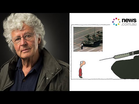 Michael Leunig axed from The Age editorial over COVID cartoon