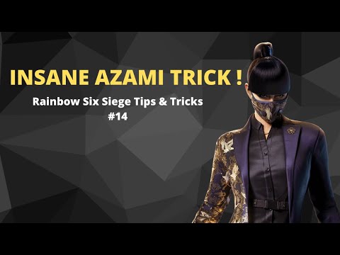 INSANE OVERPOWERED AZAMI TRICK!! - Rainbow Six Siege Tips and Tricks! #14
