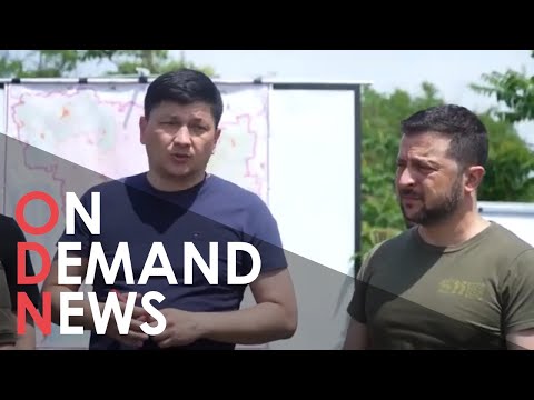 Watch: Russia Attacks Flood Evacuees in Kherson after Zelensky Visits