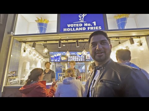 Zum ersten Mal in Amsterdam Central – Hollands beste Pommes probiert?! | Reise-Vlog Teil 1