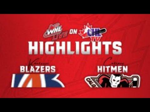Kamloops Blazers at Calgary Hitmen 12/13 | WHL Highlights 2024-25