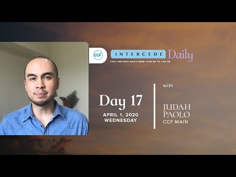Intercede Daily - Day 17