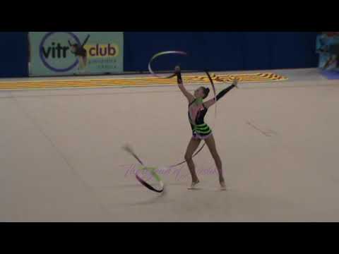 Natalia POLYAKOVA ribbon - 2012 Vitry Cup *junior*