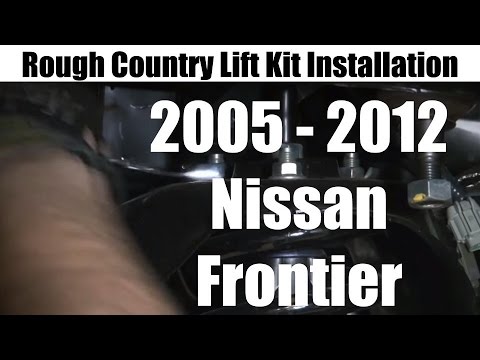 Nissan Frontier Lift Kit - Rough Country Suspension Lift kit for 2005-2012 - Review and Tutorial