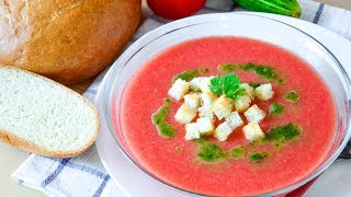 Гаспачо ☆ Суп из свежих овощей ☆ Gazpacho