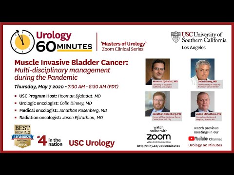 Urology 60 Minutes - Episode 7 -“MIBC management during COVID19 pandemic”