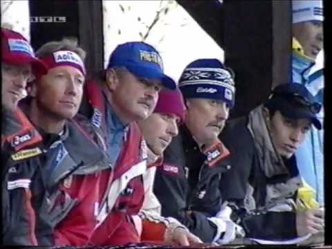 Małysz zaorał Hofera , Villach  grudzień 2001