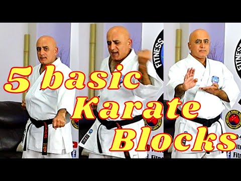 How to learn 5 Basic karate Blocks?