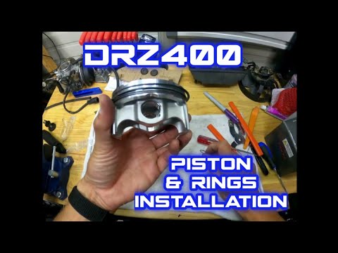 Suzuki DRZ400 | Top End Engine Rebuild EP-4 | #drz400s #dualsport #suzukidrz400 DRZ 400