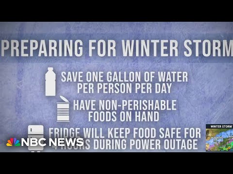 Winter storm bringing dangerous cold