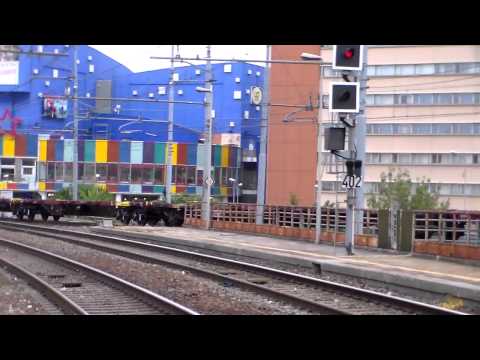 E652.091 in transito sul ponte Di GE Sampierdarena