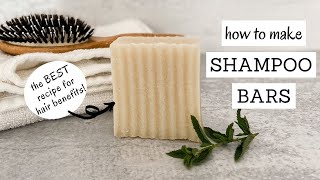 How To Make Shampoo Bars