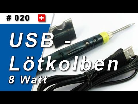 #20 8 Watt USB Lötkolben (Gebrauchsanleitung) ZD-20U