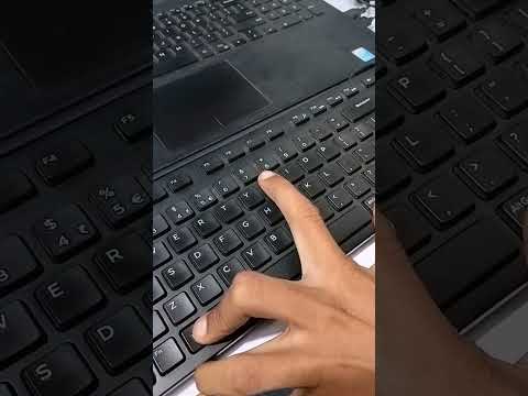 how to increase & decrease the brightness of the laptop। #shorts #short #youtubeshorts #ytshorts