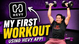 I Tried the HEVY APP for the First Time at Planet Fitness (LIKES & DISLIKES!)