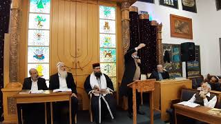 כנס רצו מתענין רצו אין מתענין | אגוד חכמי המערב | בית כנסת אור חדש (הרב יהודה שלוש) - התמונה מוצגת ישירות מתוך אתר האינטרנט יוטיוב. זכויות היוצרים בתמונה שייכות ליוצרה. קישור קרדיט למקור התוכן נמצא בתוך דף הסרטון