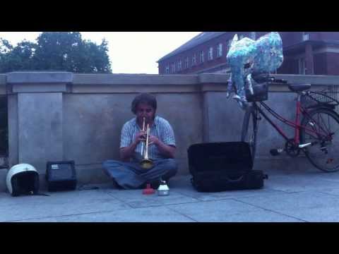 Trumpet Player in Berlin