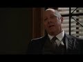 Raymond Reddington talks about how they betrayed him. trial court scene