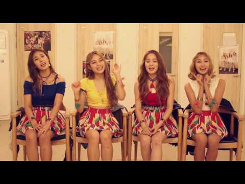 Kpop girl group HighTeen with exclusive shout-out