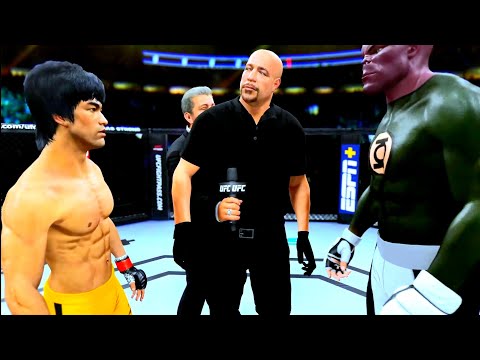 Bruce Lee vs. Kilowog - EA Sports UFC 4