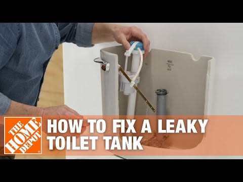 How to Fix a Leaky Toilet | How to Stop a Running Toilet Tank | The Home Depot