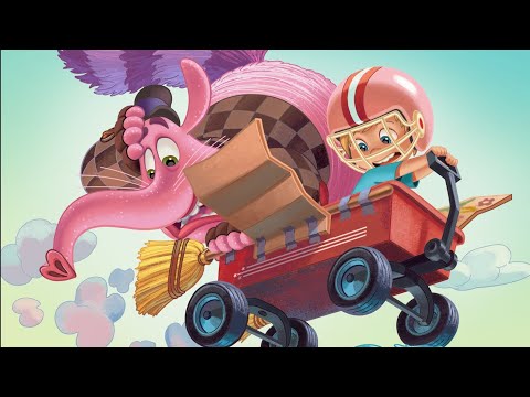Colour by Number. Disney Inside Out - Little Riley On Bing Bong's Rocket Wagon - YouTube